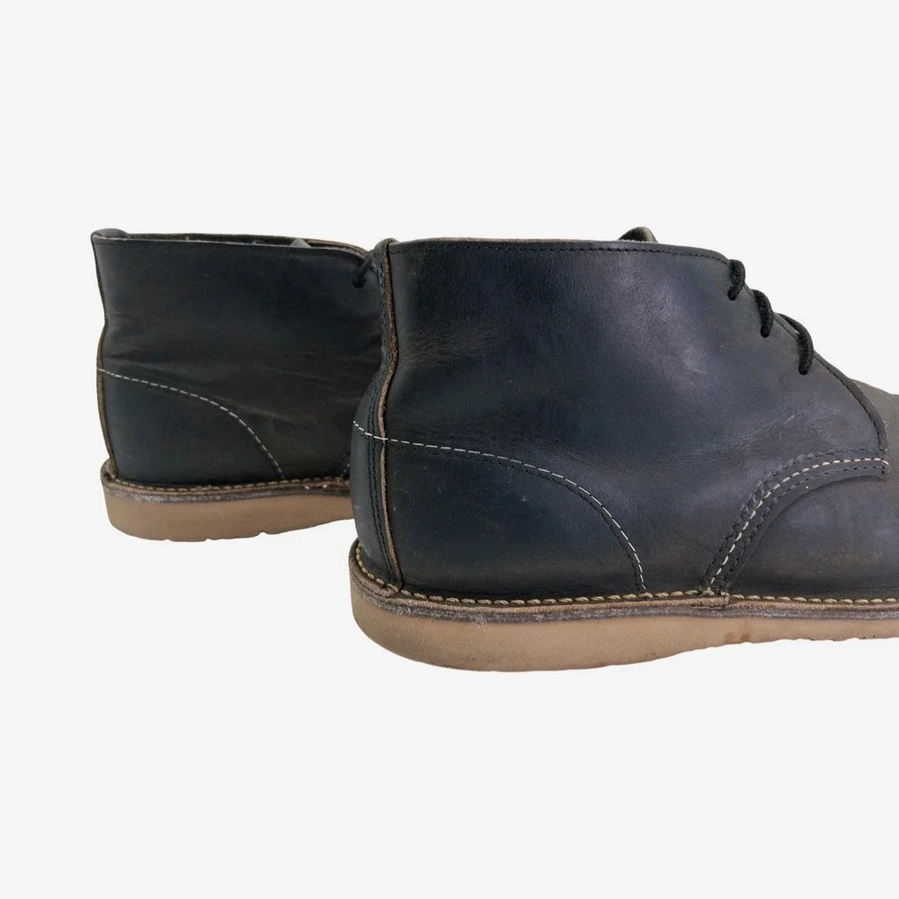 Red Wing Shoes 3320 Boots Mens Size 8.5 Brown Leather Chukka Ankle Made in USA